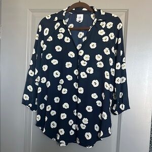 CABI “Go To” Button Up Blouse